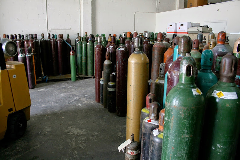 A&B Welding Supply storefront in Miami, TX