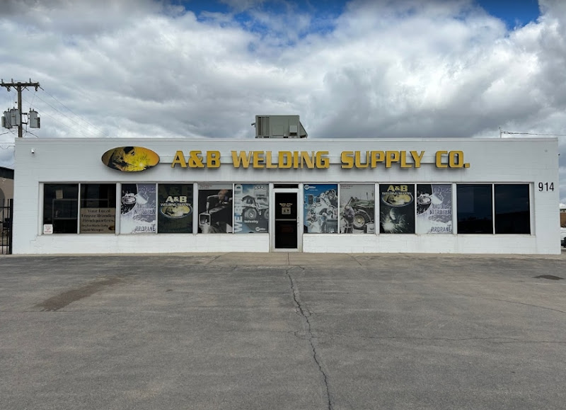 A&B Welding Supply storefront in Rapid City, TX