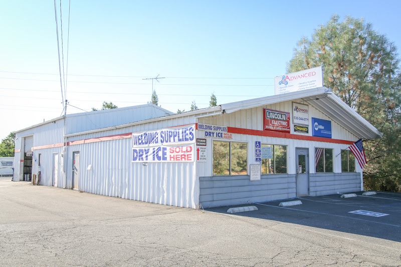 Advanced Gases & Equipment/ Placerville's Steel Outlet storefront in Placerville, TX