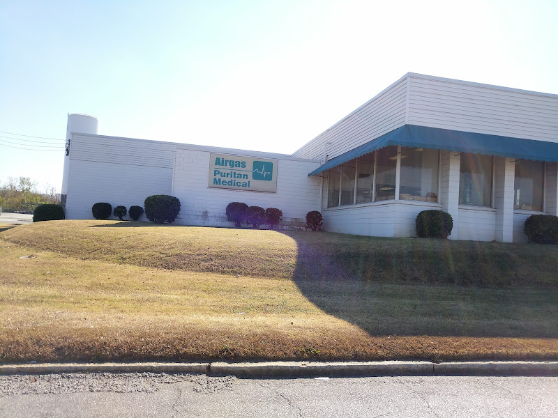 Airgas Puritan Medical storefront in Birmingham, TX
