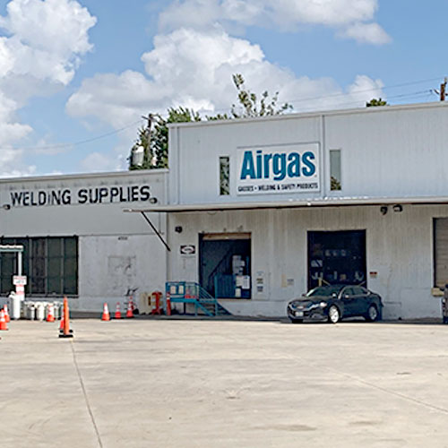 Airgas Store storefront in Houston, TX
