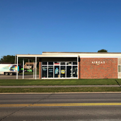 Airgas Store storefront in Mason City, TX