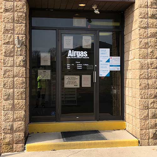Airgas Store storefront in Hatfield, TX