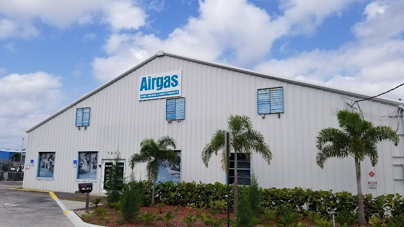 Airgas Store storefront in West Palm Beach, TX