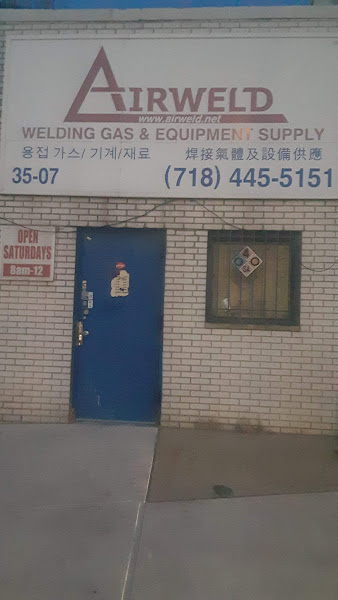 Airweld Inc. storefront in Flushing, TX