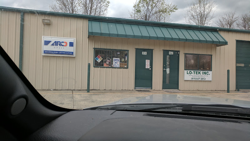 Arc3 Gases storefront in Durham, TX
