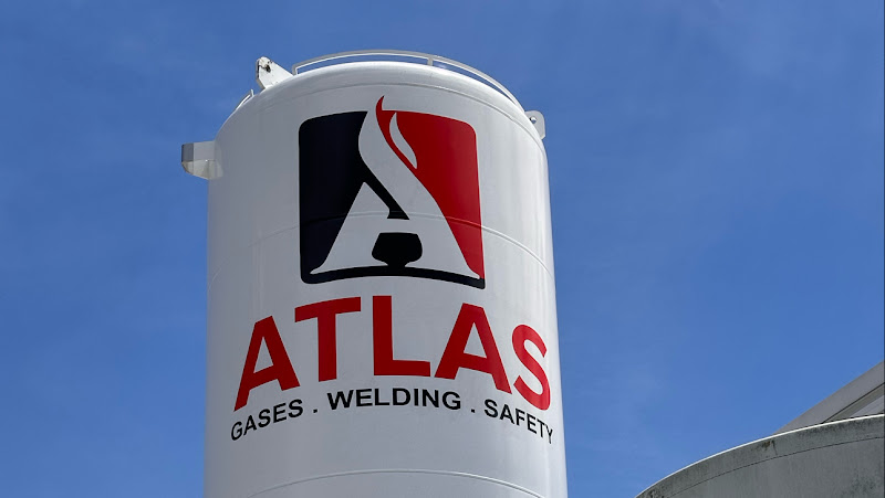 Atlas Welding Supply storefront in Birmingham, TX