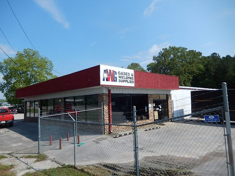 AWG, Gases & Welding Supplies storefront in Tullahoma, TX