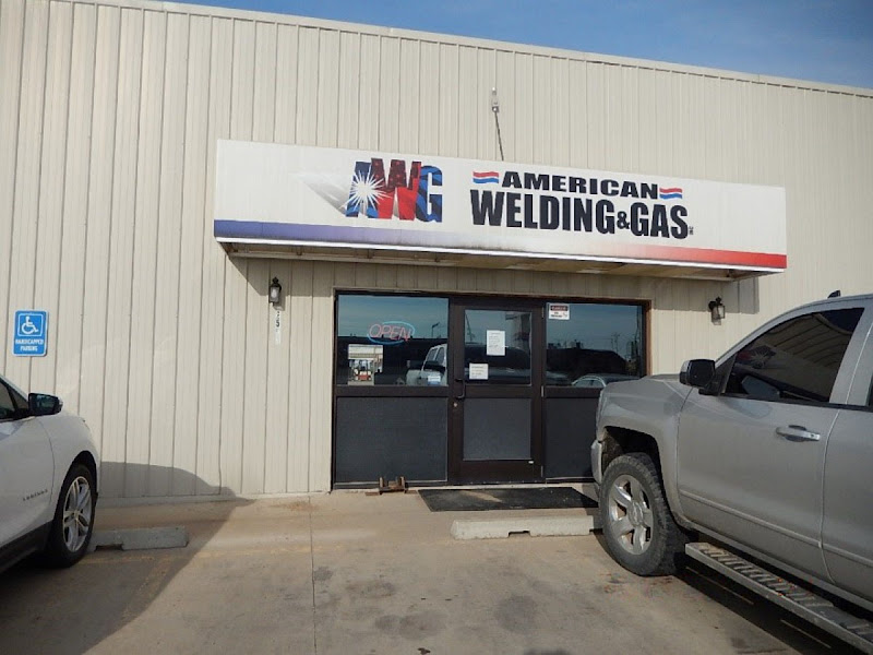 AWG, Gases & Welding Supplies storefront in Williston, TX