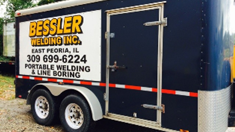 Bessler Welding storefront in East Peoria, TX
