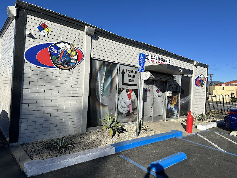 California Tool & Welding Supply storefront in San Bernardino, TX