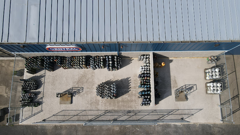 Central Welding Supply storefront in North Plains, TX