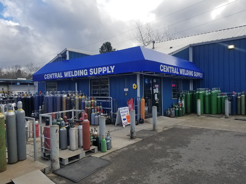 Central Welding Supply storefront in Renton, TX