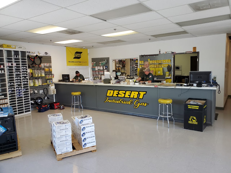 Desert Industrial Gas storefront in North Las Vegas, TX