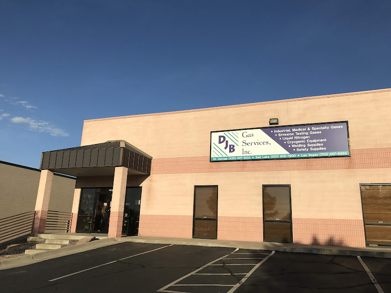 DJB Gas Services storefront in St. George, TX