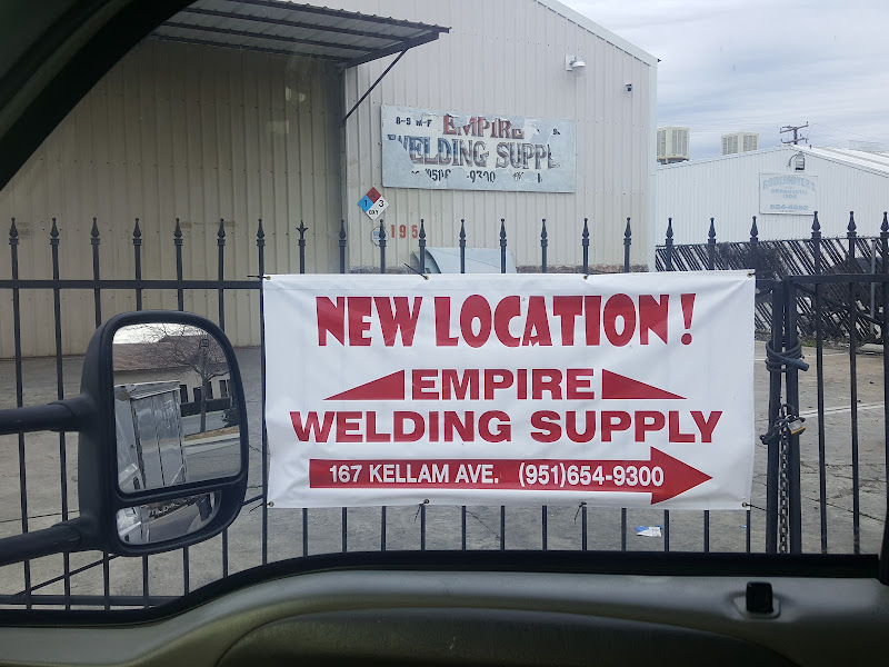 Empire Welding Supply storefront in San Jacinto, TX