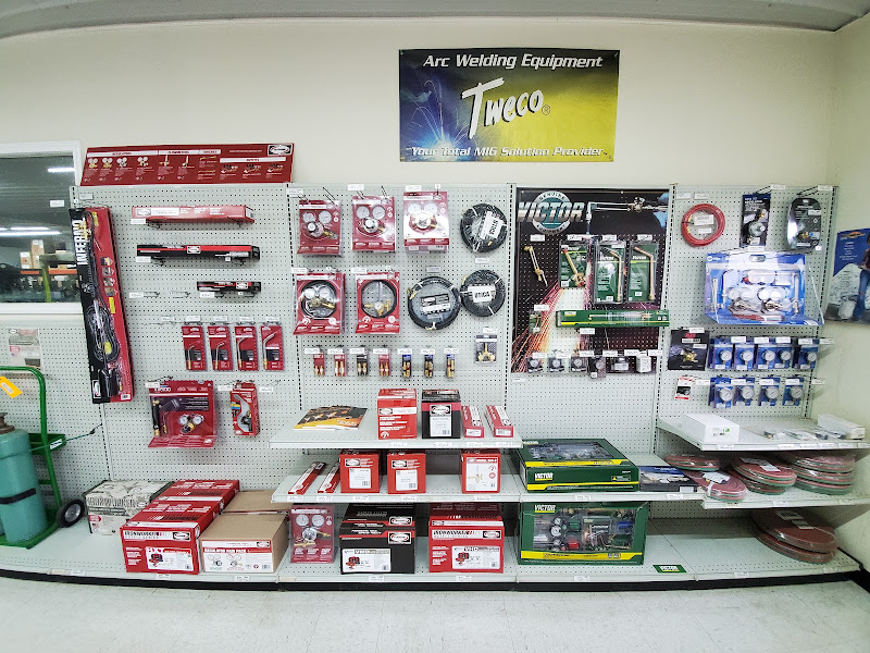 Haun Welding Supply and Specialty Gases storefront in Utica, TX