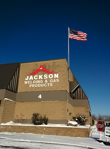 Jackson Welding & Gas Products storefront in Rochester, TX