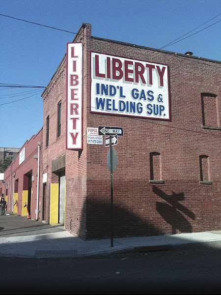 Liberty Industrial Gases and Welding Supply Inc. storefront in Brooklyn, TX