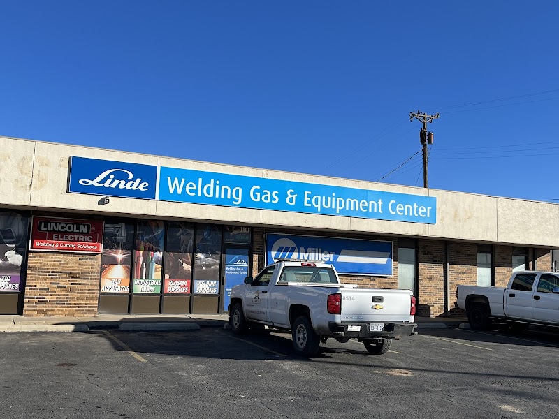 Linde Welding Gas & Equipment Center storefront in Amarillo, TX