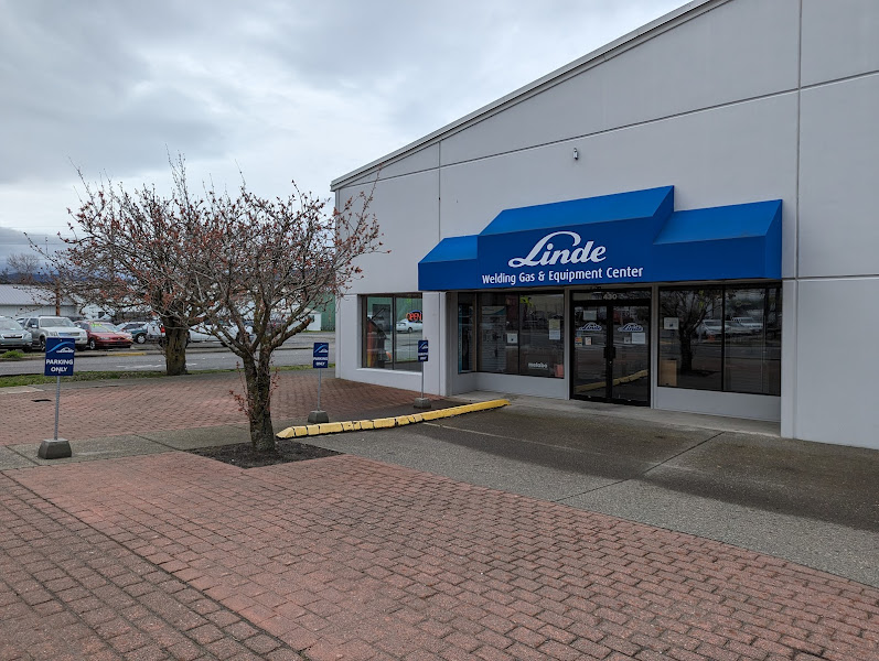 Linde Welding Gas & Equipment Center storefront in Bellingham, TX