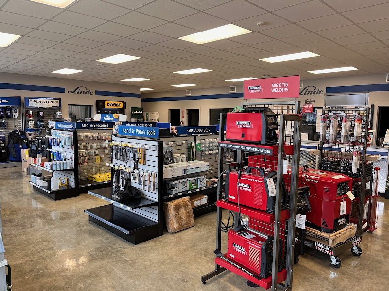 Linde Welding Gas & Equipment Center storefront in Columbus, Ohio