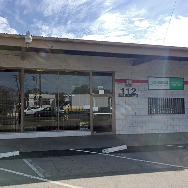 Linde Welding Gas & Equipment Center storefront in Madera, TX