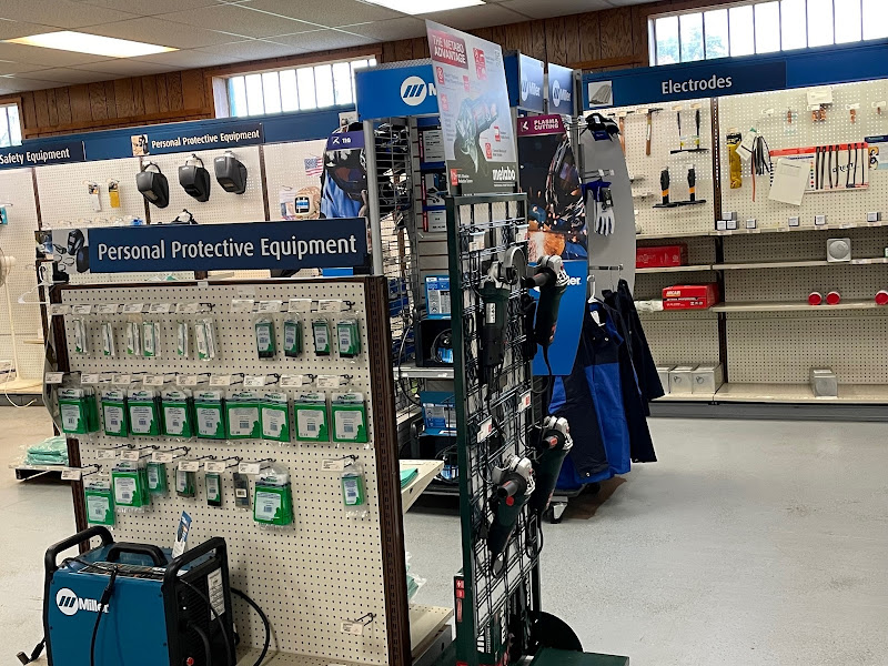 Linde Welding Gas & Equipment Center storefront in Michigan City, TX