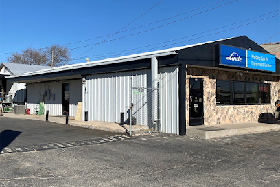 Linde Welding Gas & Equipment Center storefront in Hobbs, TX