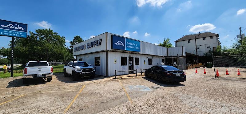 Linde Welding Gas & Equipment Center storefront in Houston, TX
