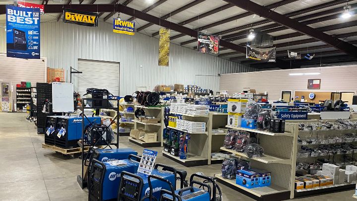 Linde Welding Gas & Equipment Center storefront in Kilgore, TX