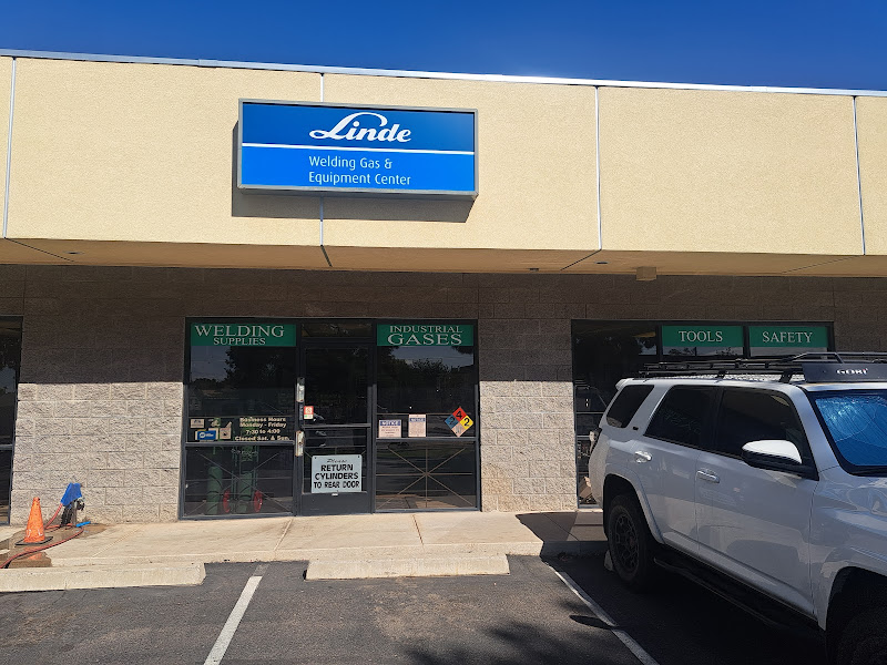 Linde Welding Gas & Equipment Center storefront in Mesa, TX