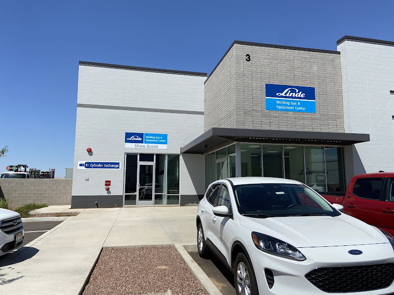 Linde Welding Gas & Equipment Center storefront in Mesa, TX