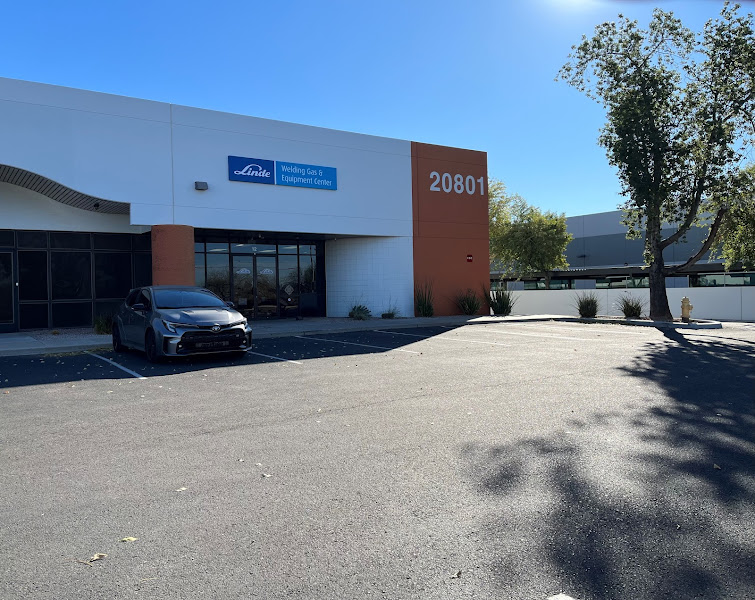 Linde Welding Gas & Equipment Center storefront in Phoenix, TX