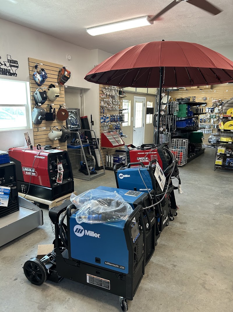 Linde Welding Gas & Equipment Center storefront in Rockdale, TX