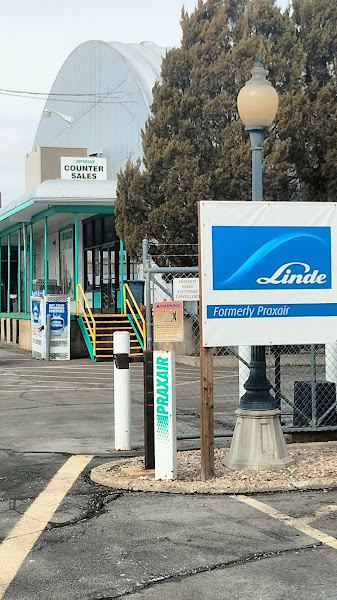 Linde Welding Gas & Equipment Center storefront in Salt Lake City, TX