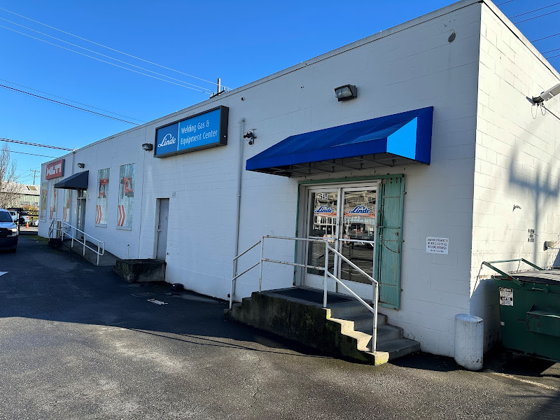 Linde Welding Gas & Equipment Center storefront in Seattle, TX