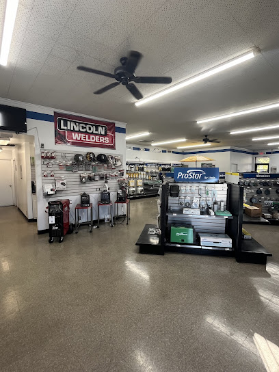 Linde Welding Gas & Equipment Center storefront in Tulsa, TX