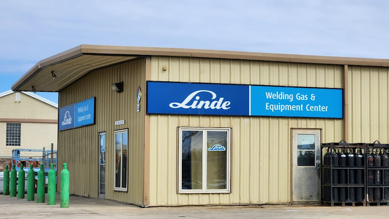Linde Welding Gas & Equipment Center storefront in Williston, TX