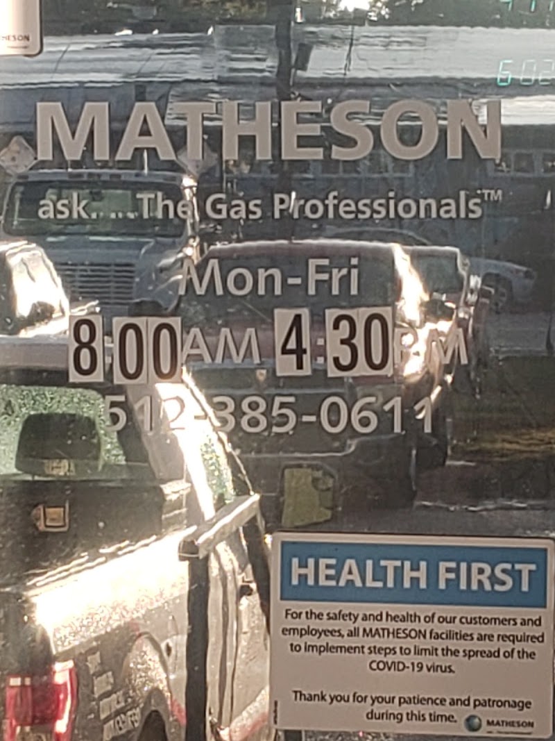 MATHESON storefront in Austin, TX