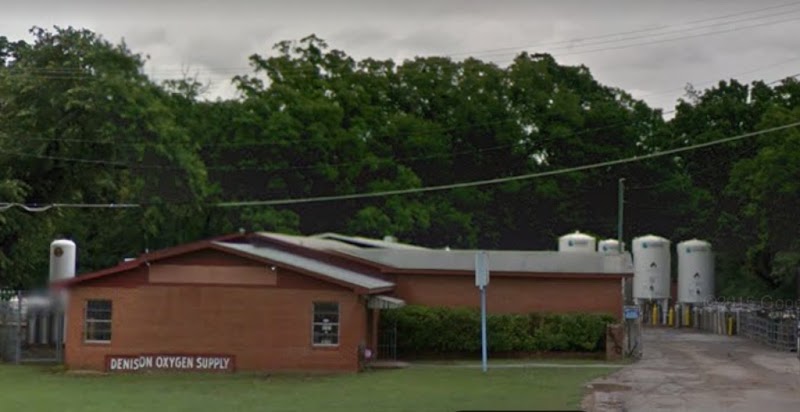 Nippon Sanso Matheson Gas storefront in Denison, TX