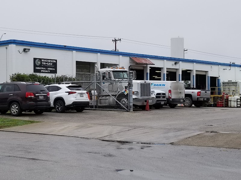 Nippon Sanso Matheson Gas storefront in San Antonio, TX