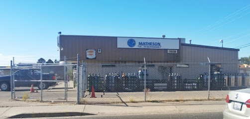 Nippon Sanso Matheson Gas storefront in Santa Fe, TX