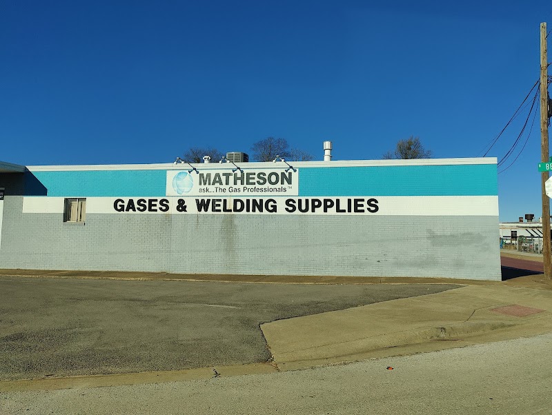Nippon Sanso Matheson Gas storefront in Tyler, TX