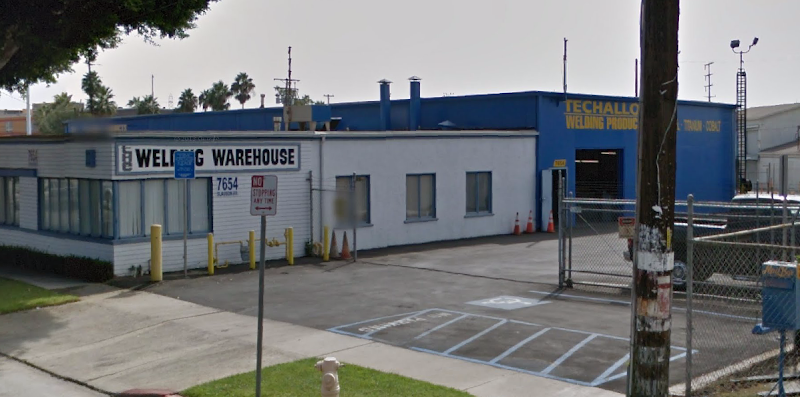 The Welding Warehouse, Inc. storefront in Los Angeles, TX